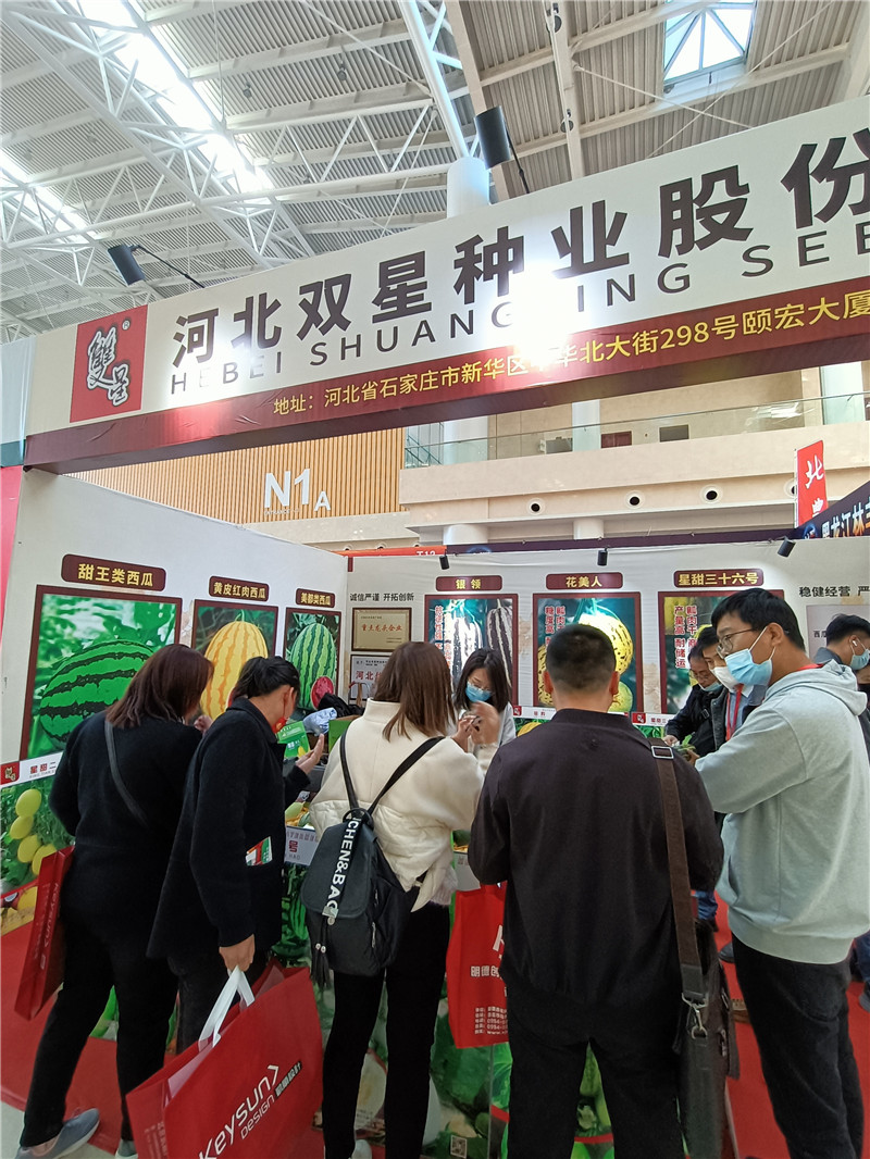 Hebei Shuangxing Seeds Co., Ltd. na muamua fa'aalia i le Tianjin International Seed Expo 2018